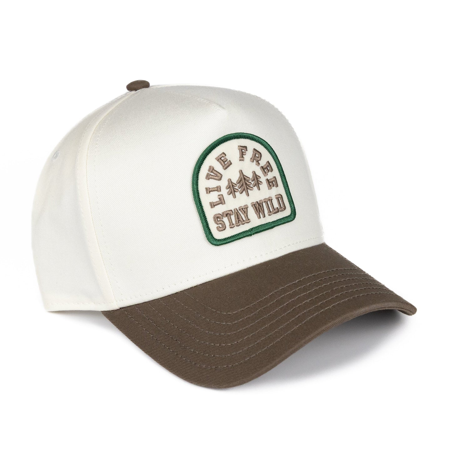 Live Free Stay Wild High-Profile Hat