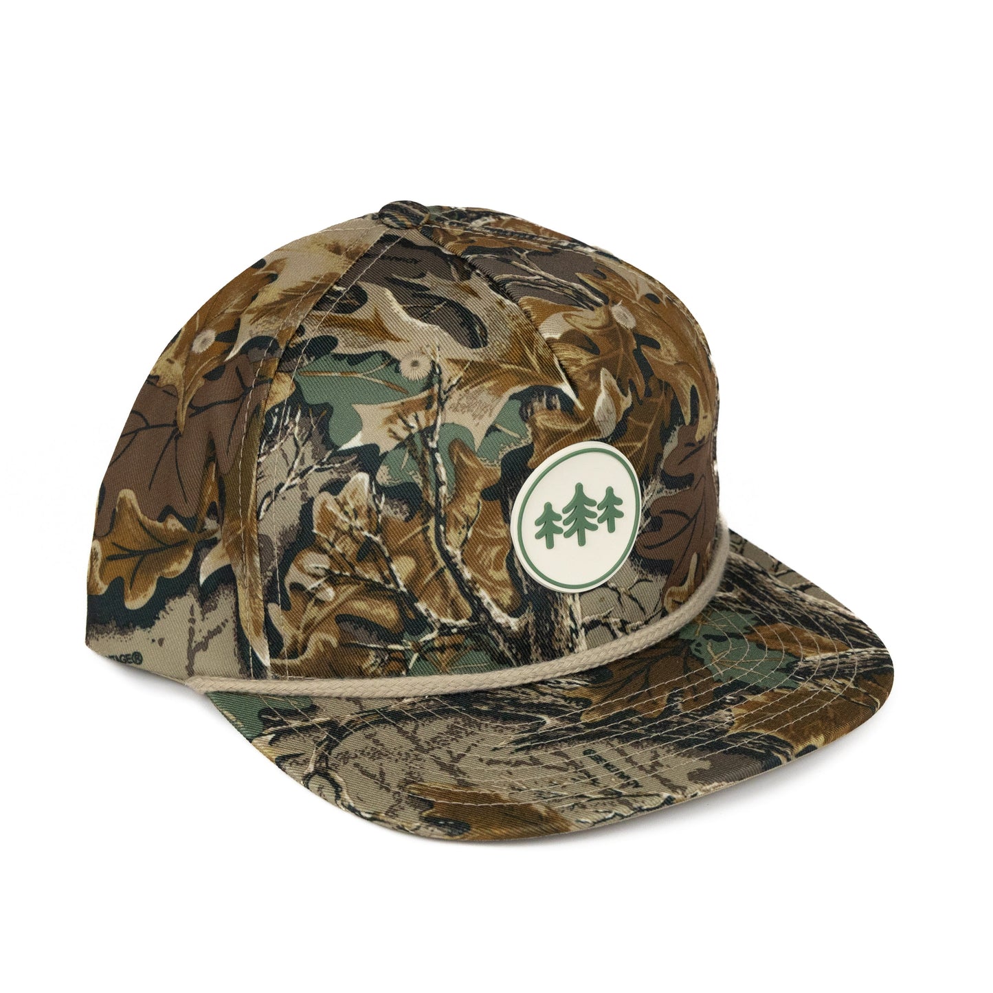 Coin Patch Rope Flatbill Hat