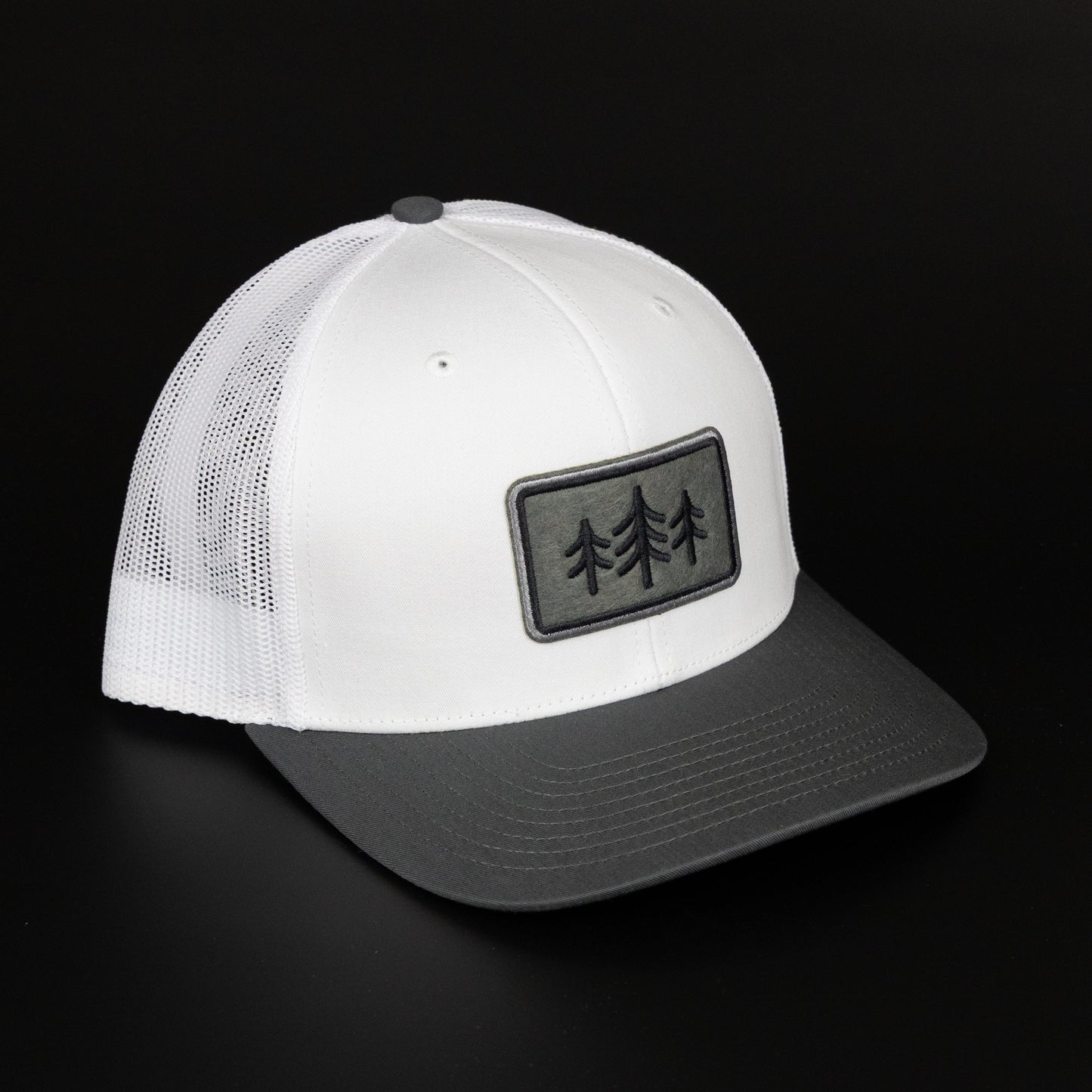 TriPine Felt Patch Trucker Hat