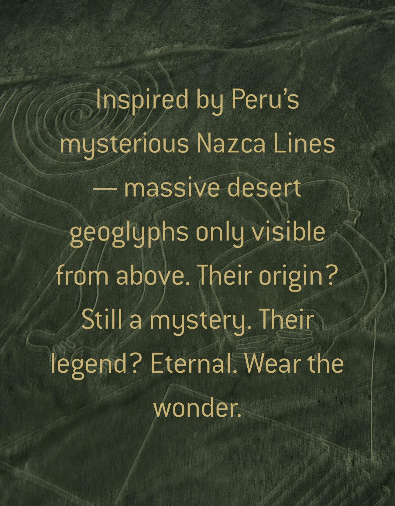 NAZCA LINES DARK CHOCOLATE - 7-SEAS™ BUTTON UP