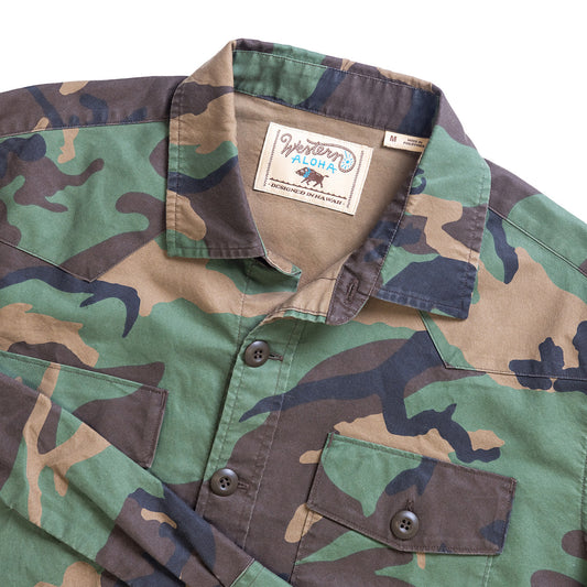 Waimea Overshirt Surplus Camo