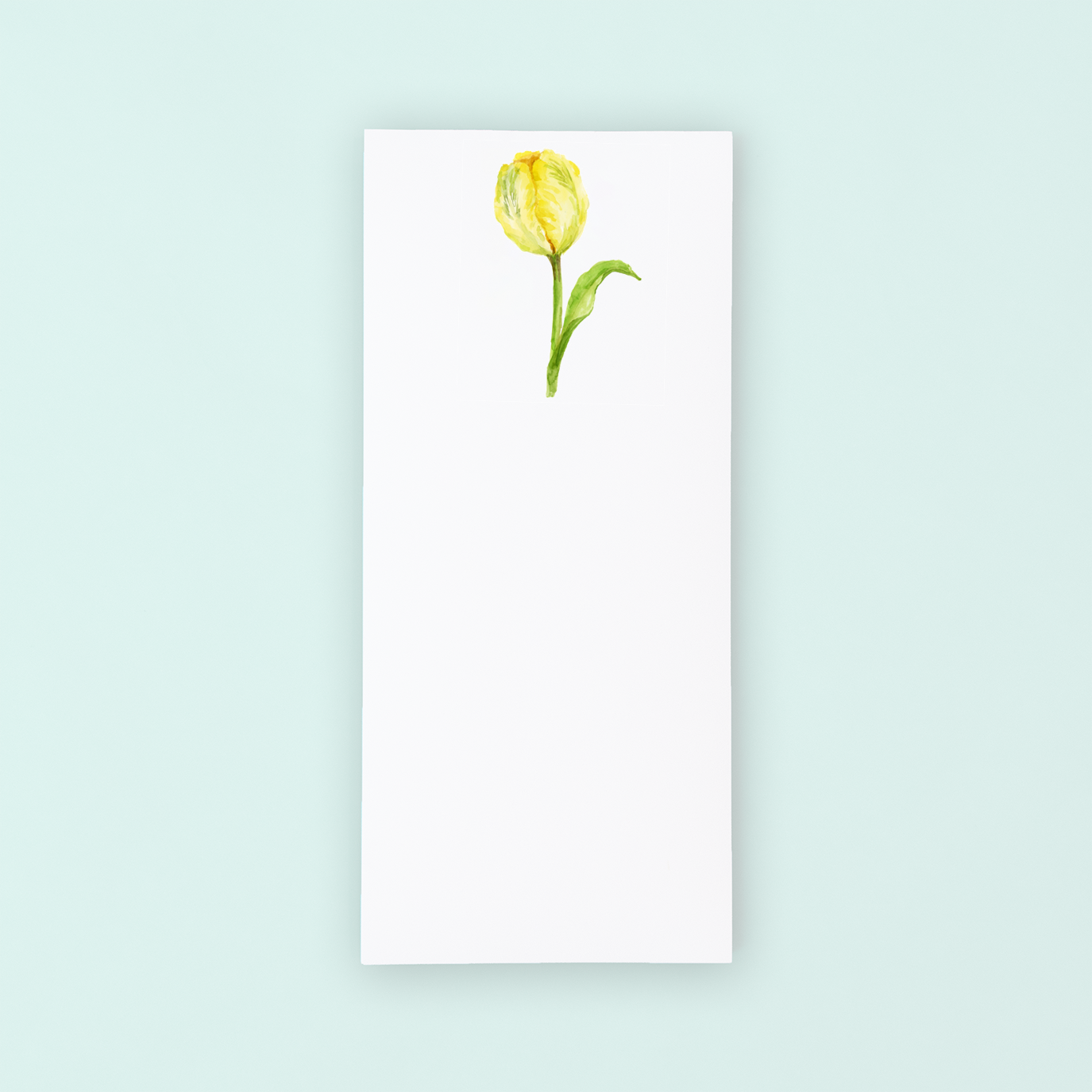Yellow Tulip Lists Pad