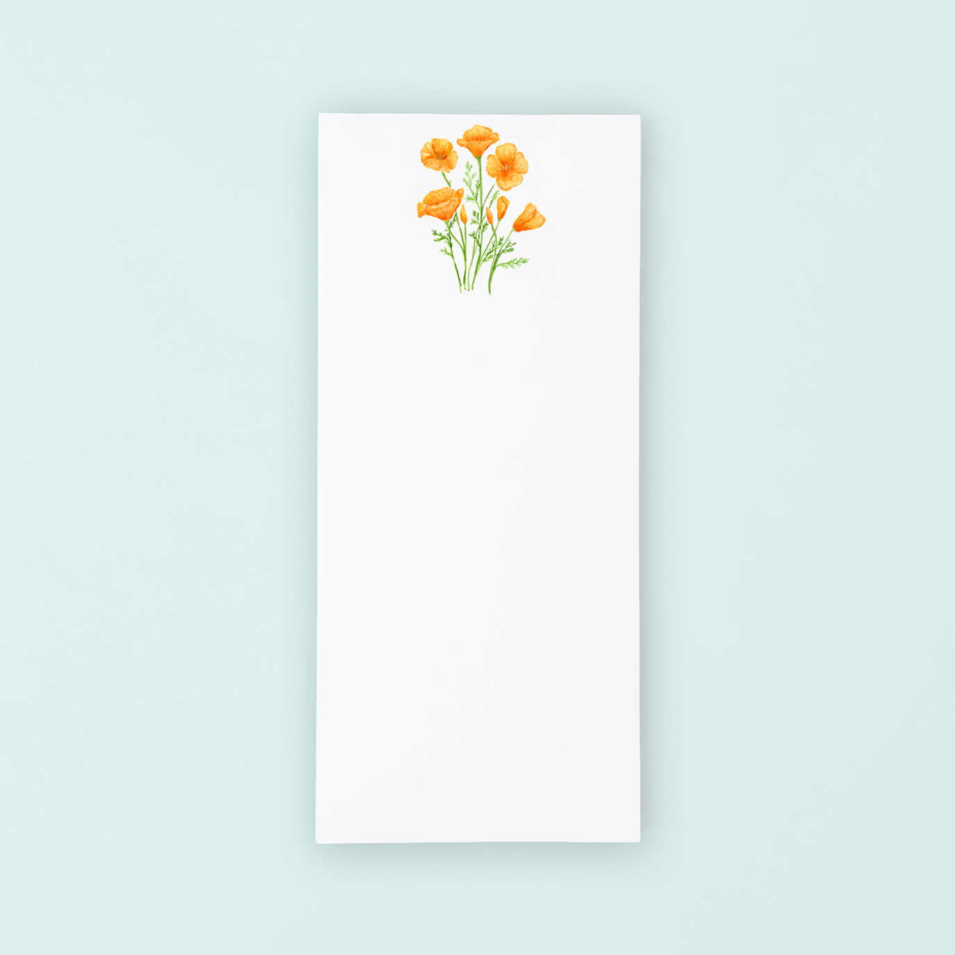 Poppies Lists Pad