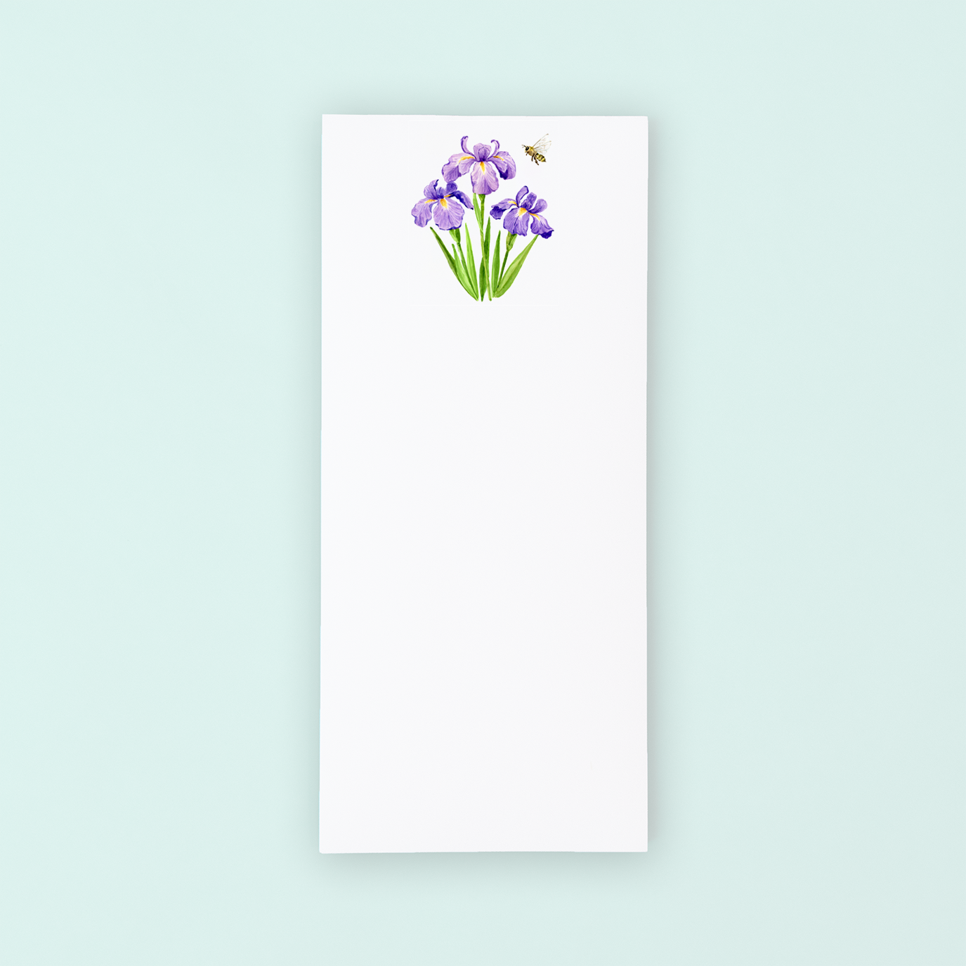 Iris and Bee Lists Pad