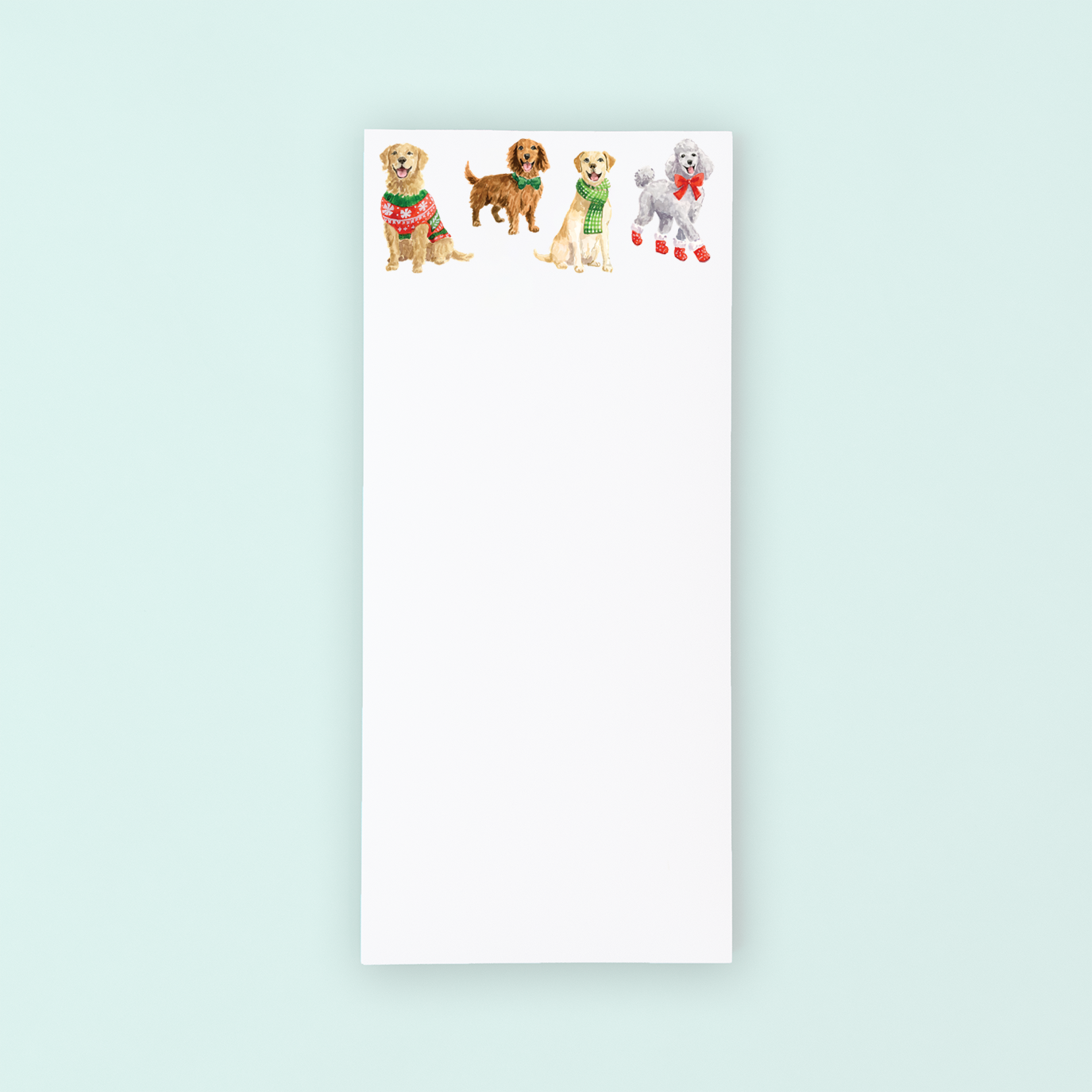 Holiday Dogs Listpad