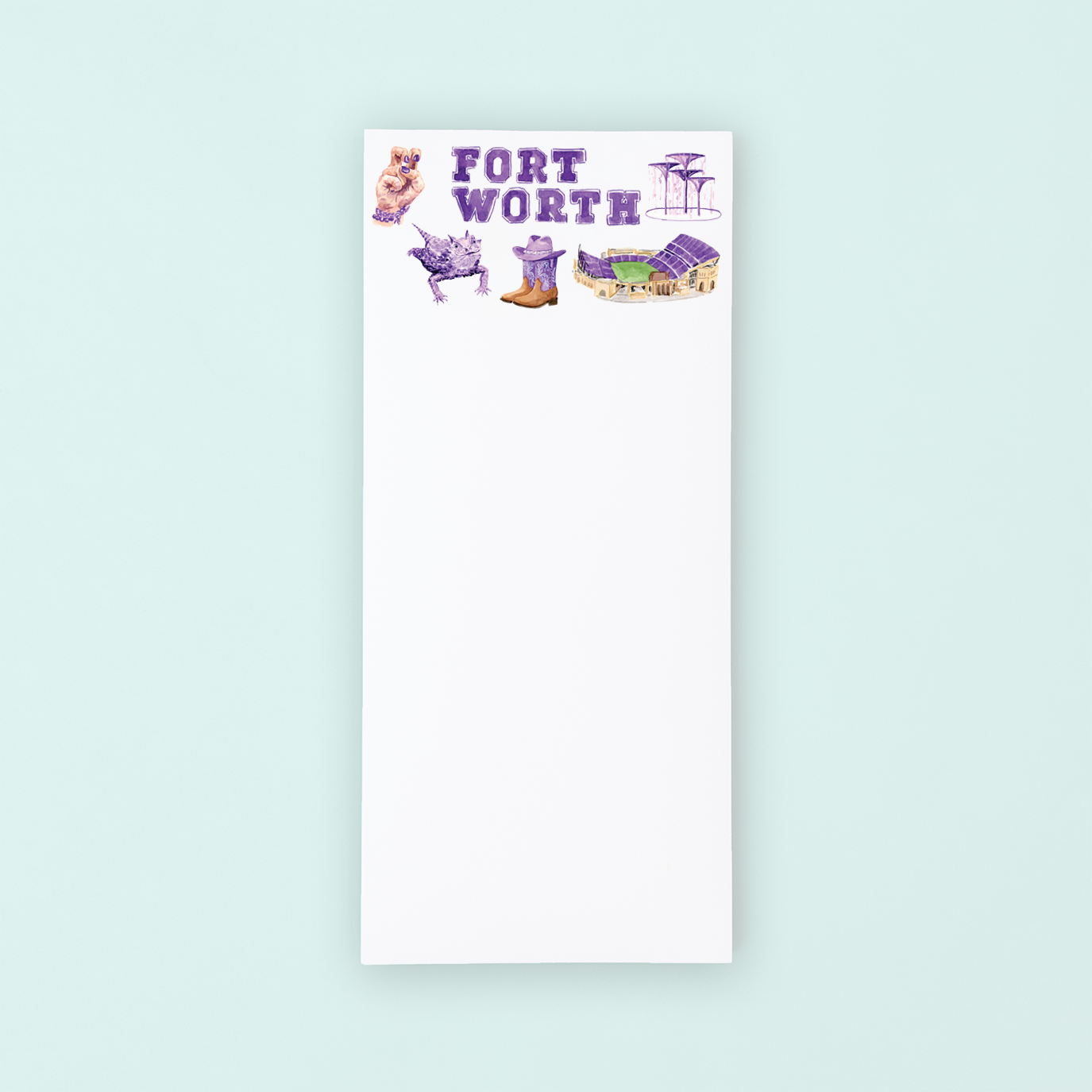 Fort Worth Pattern Listpad