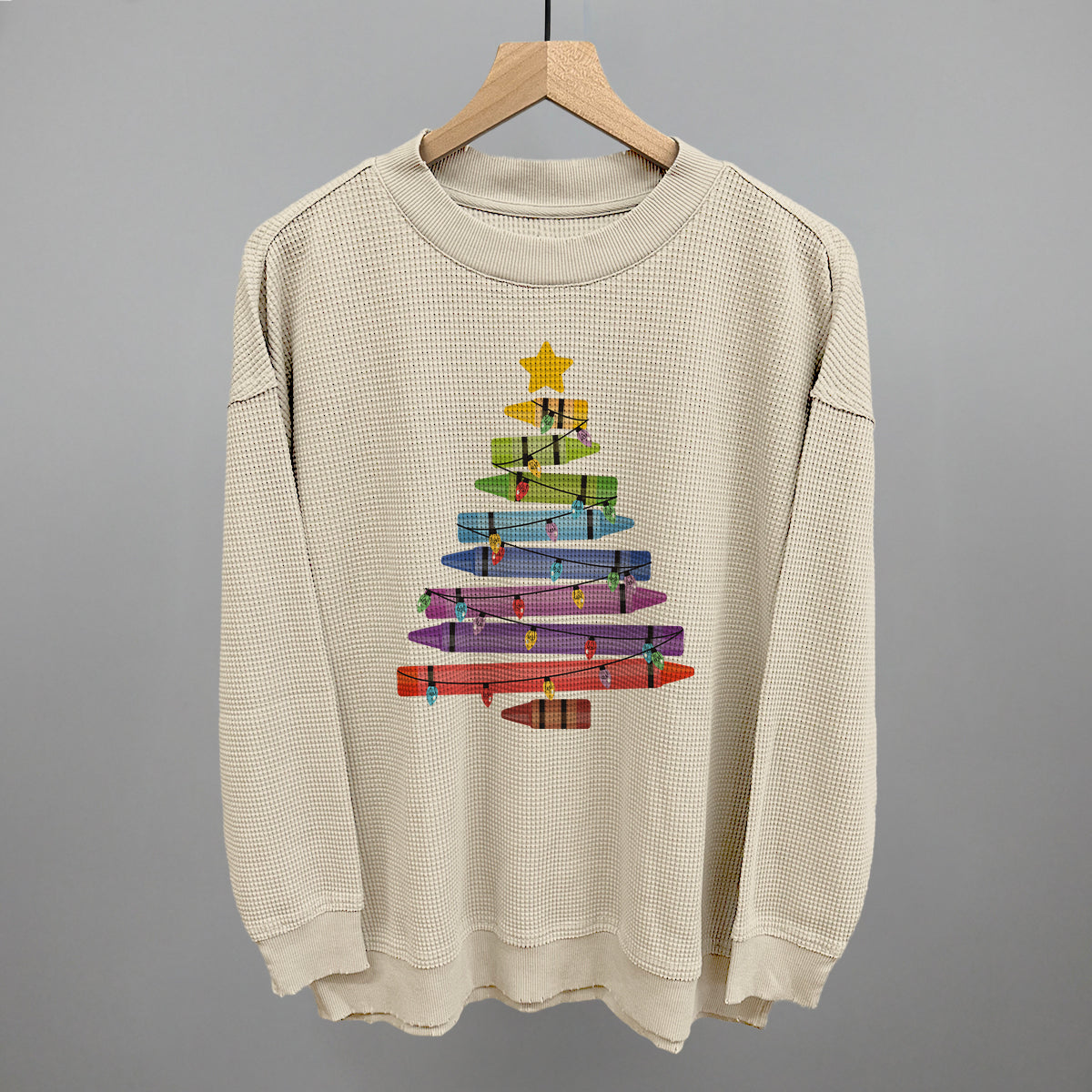 Crayon Christmas Tree