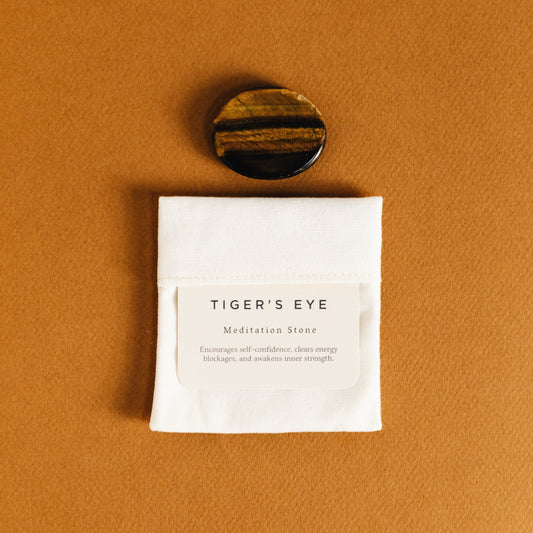 Tiger's Eye - Meditation Stone
