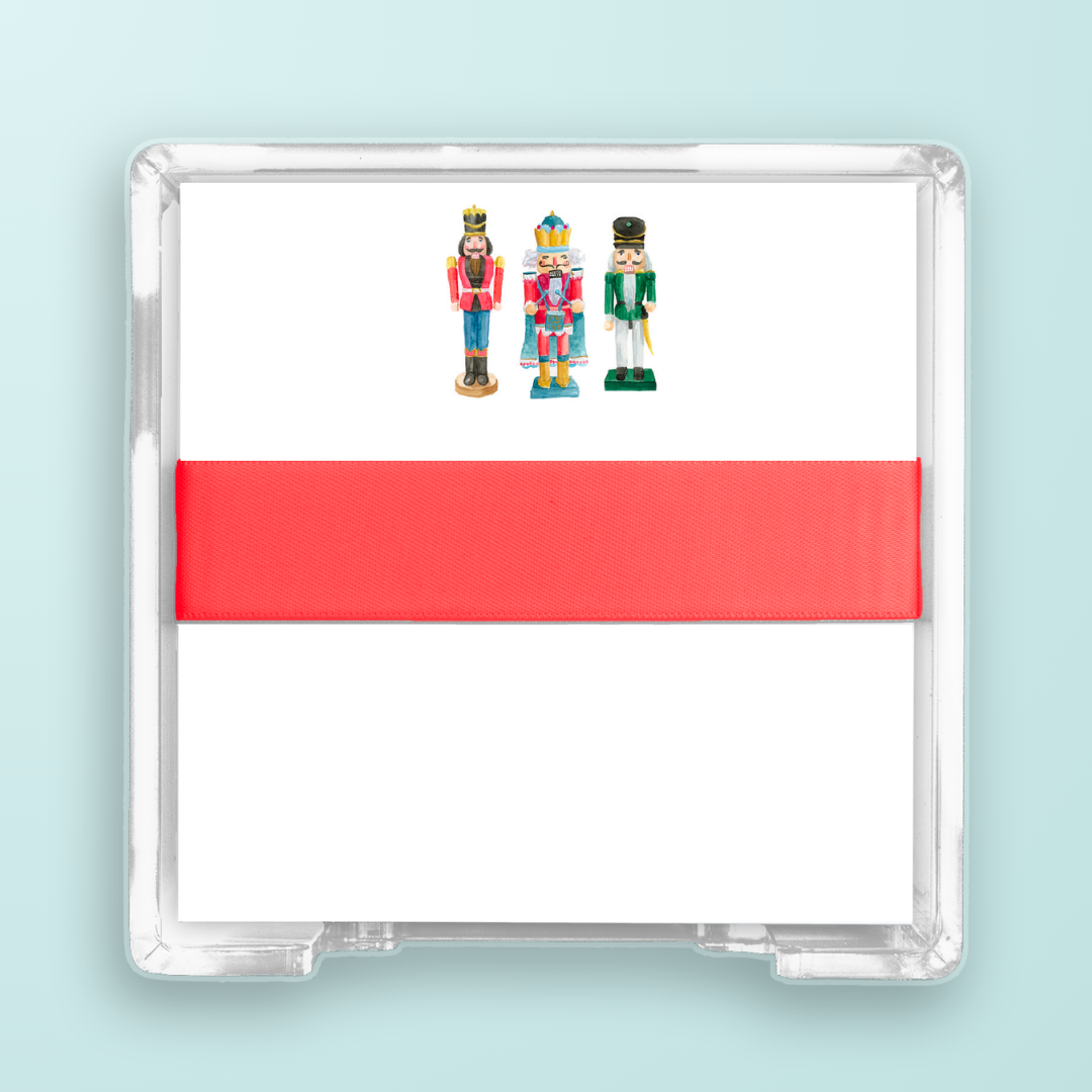 Nutcracker Drummers Square Desk Set