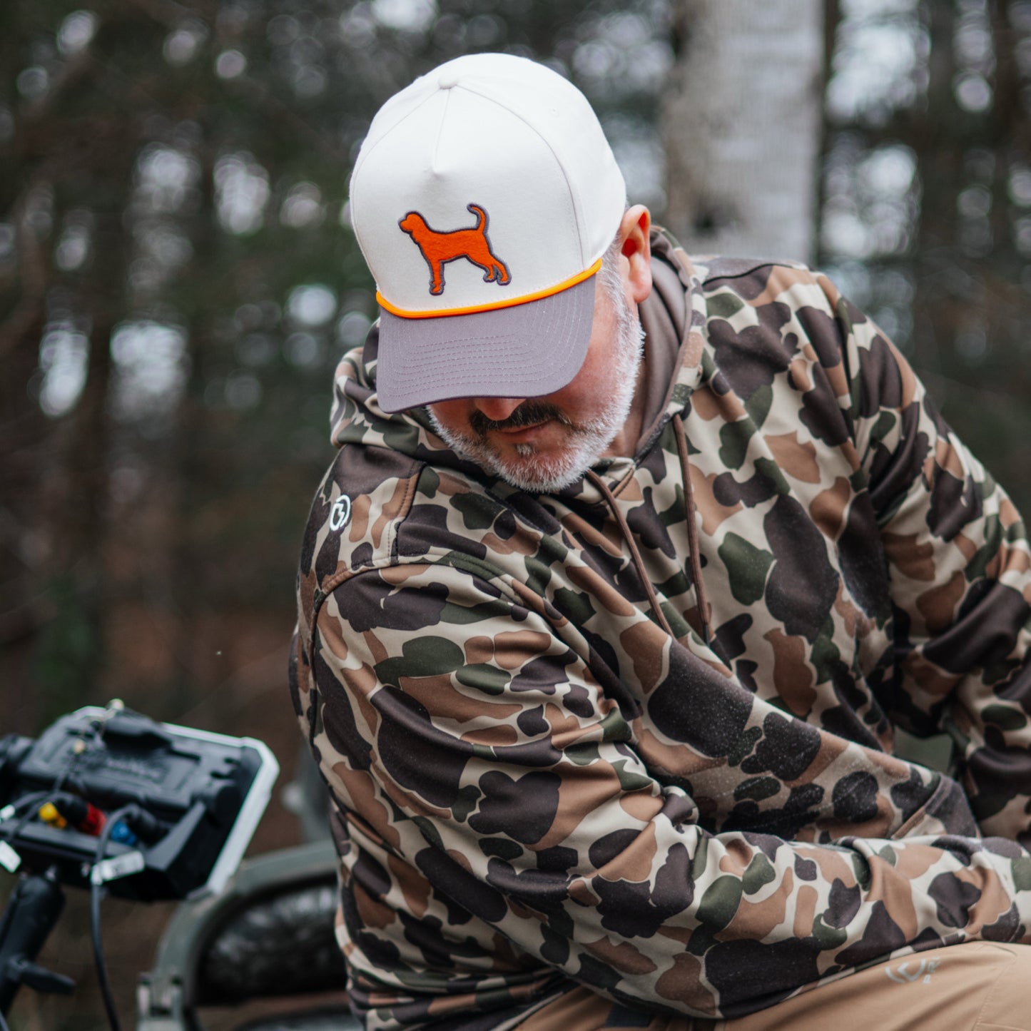 The Bluetick Hat in Bourbon Brown