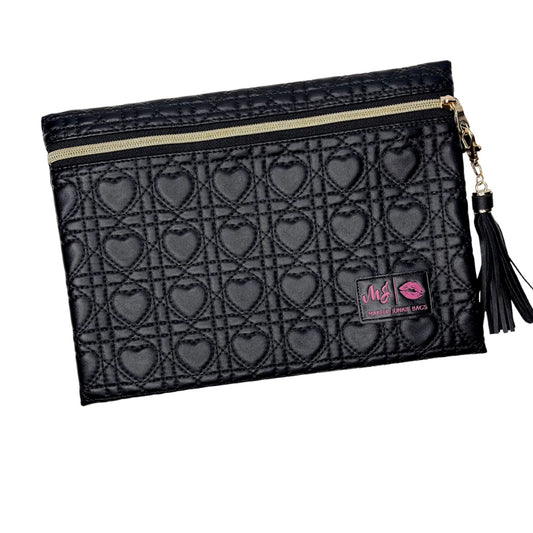 Quilted Hearts Onyx