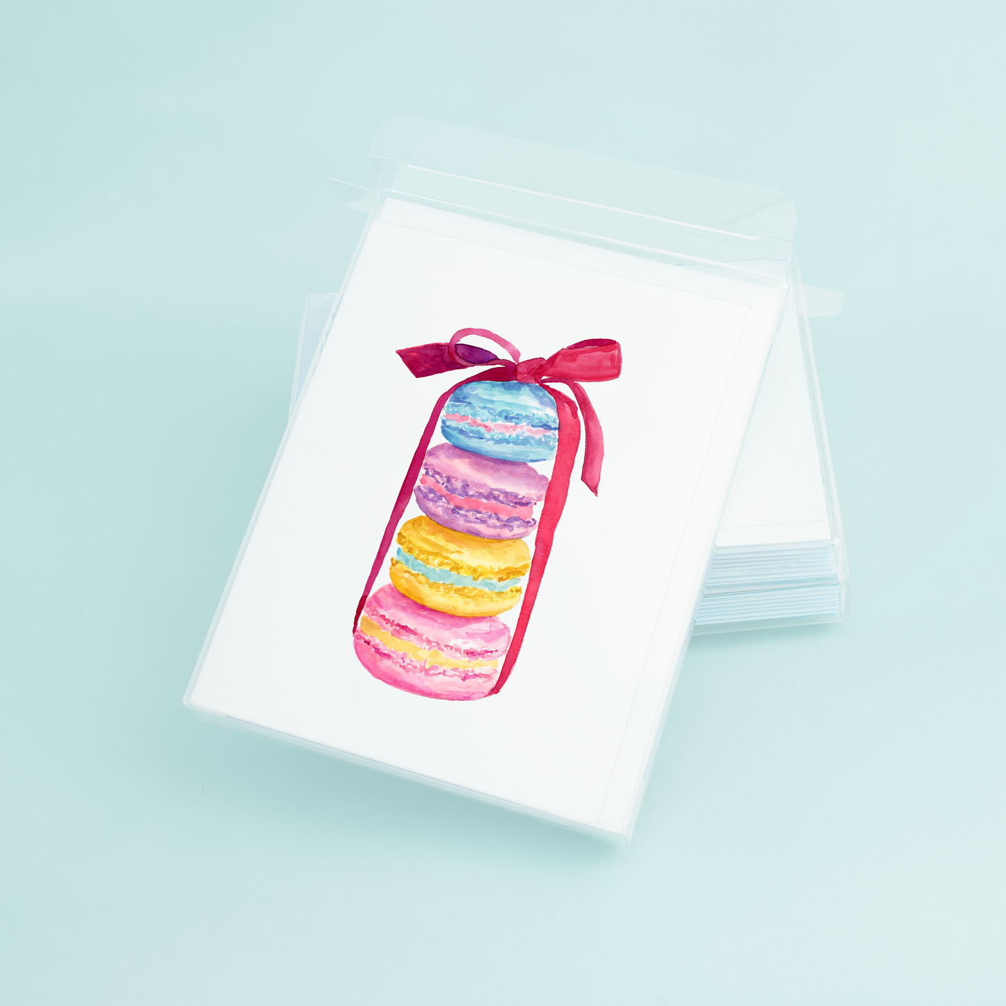 Macarons With Ribbon