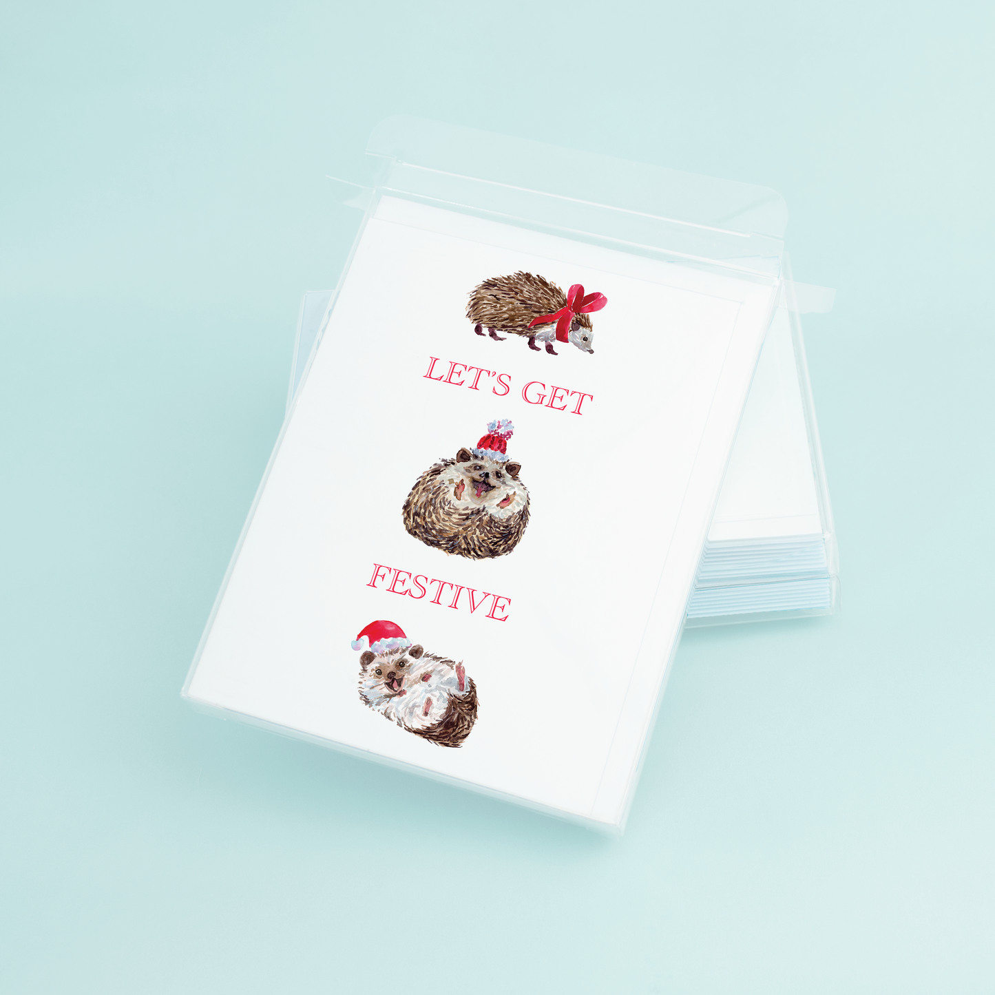 Let's Get Festive Hedgehogs