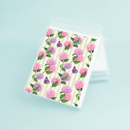 Pink Hydrangea Pattern