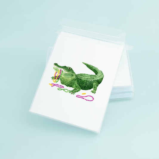 Alligator & Beads