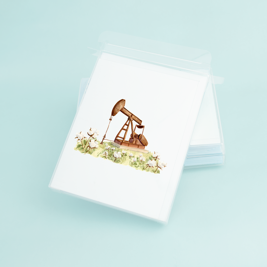 Cotton Field Pumpjack