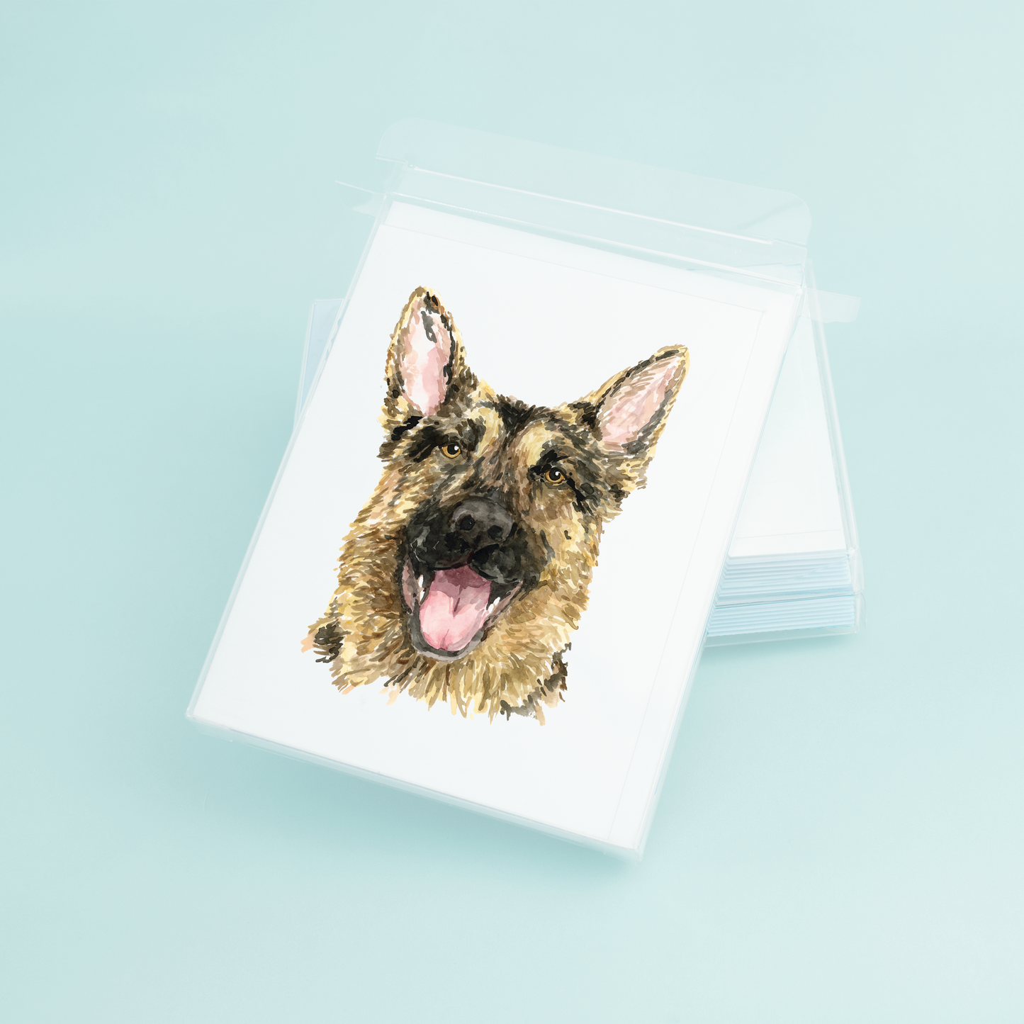 German Shepard Portrait