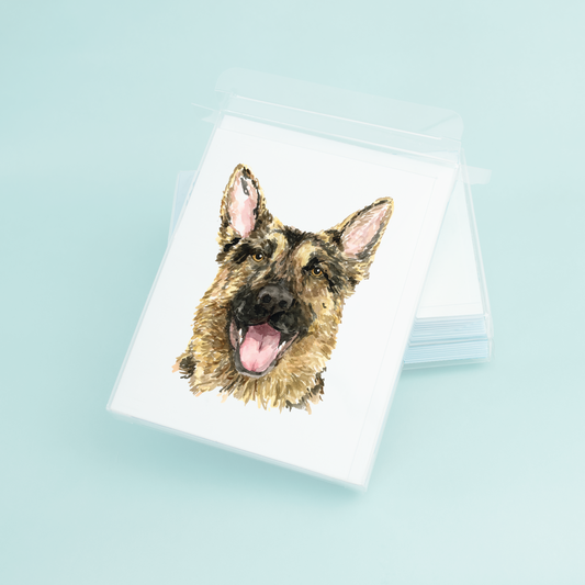German Shepard Portrait
