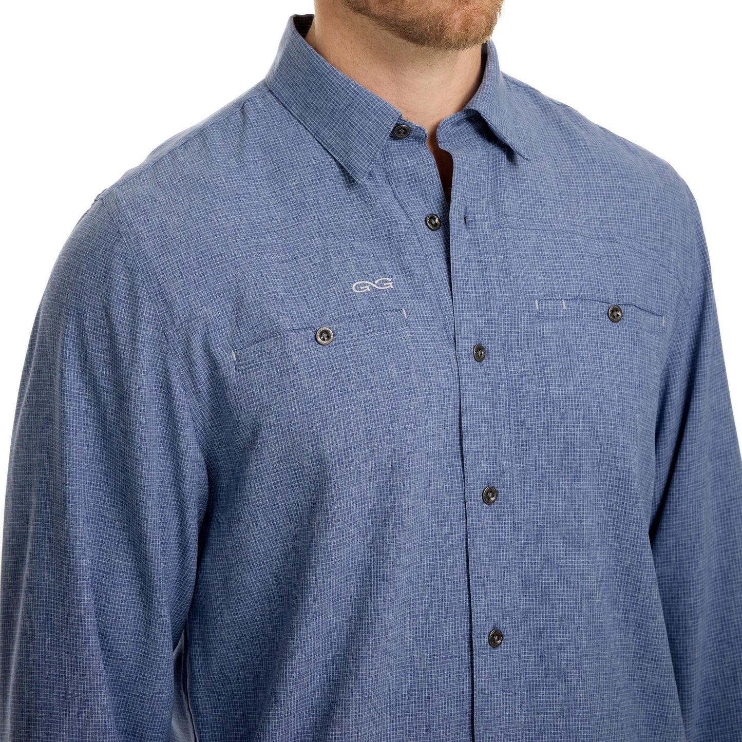Indigo Maverick Shirt | Long Sleeve