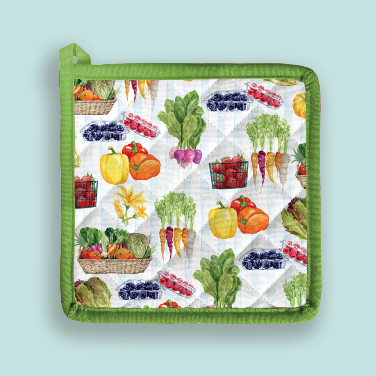 Pot Holder | Vegetable Pattern