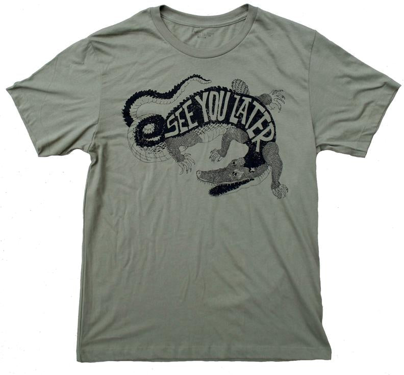 See You Later Alligator T-Shirt - Military
