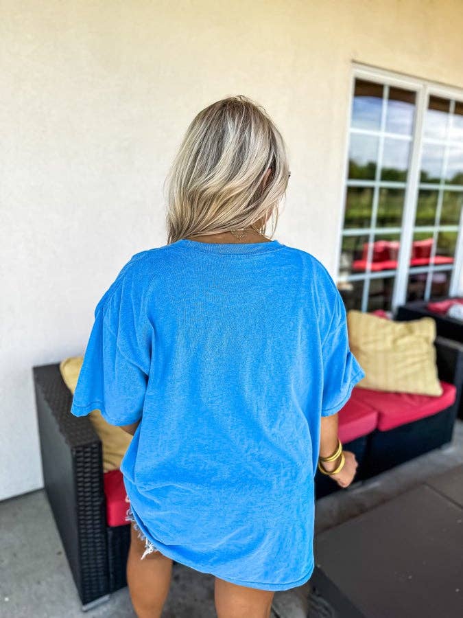 Mama Comfort Colors T-Shirt - Blue