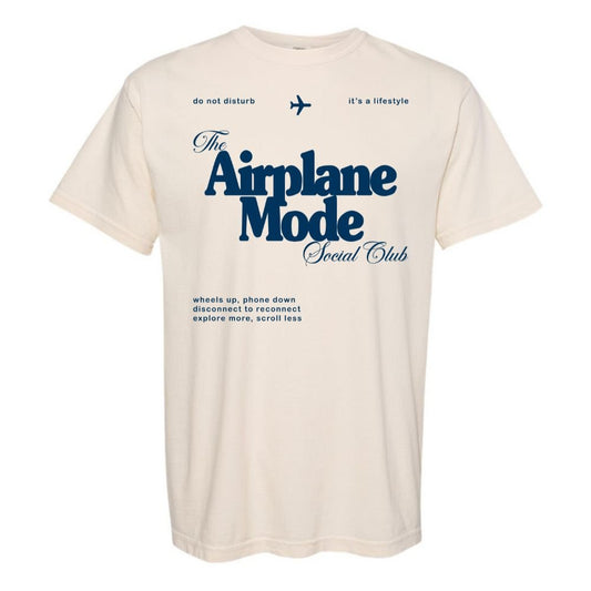 'Airplane Mode Social Club' T-Shirt