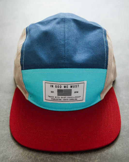 America Tri-Color Five Panel Hat
