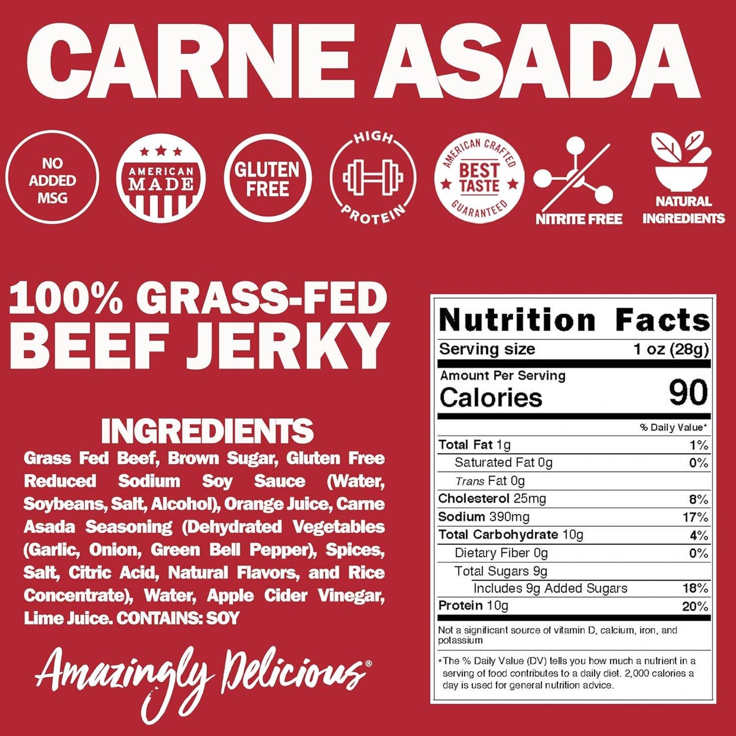 Carne Asada Beef Jerky (1oz)