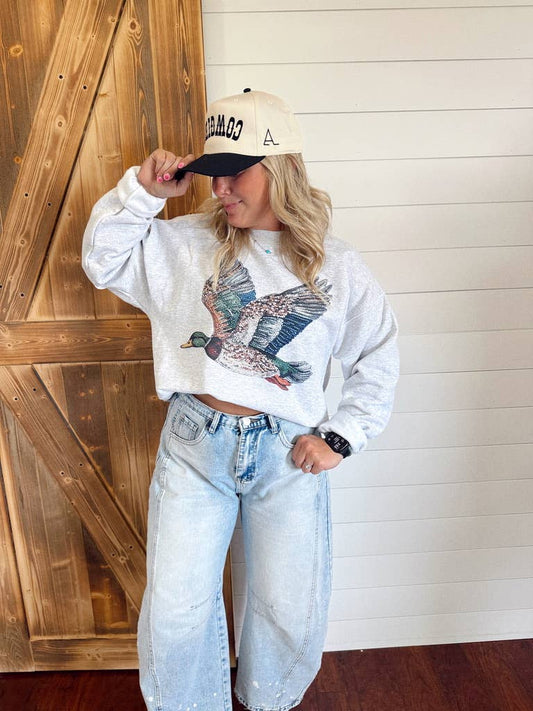 The Bedazzled Duck Crew Sweatshirt