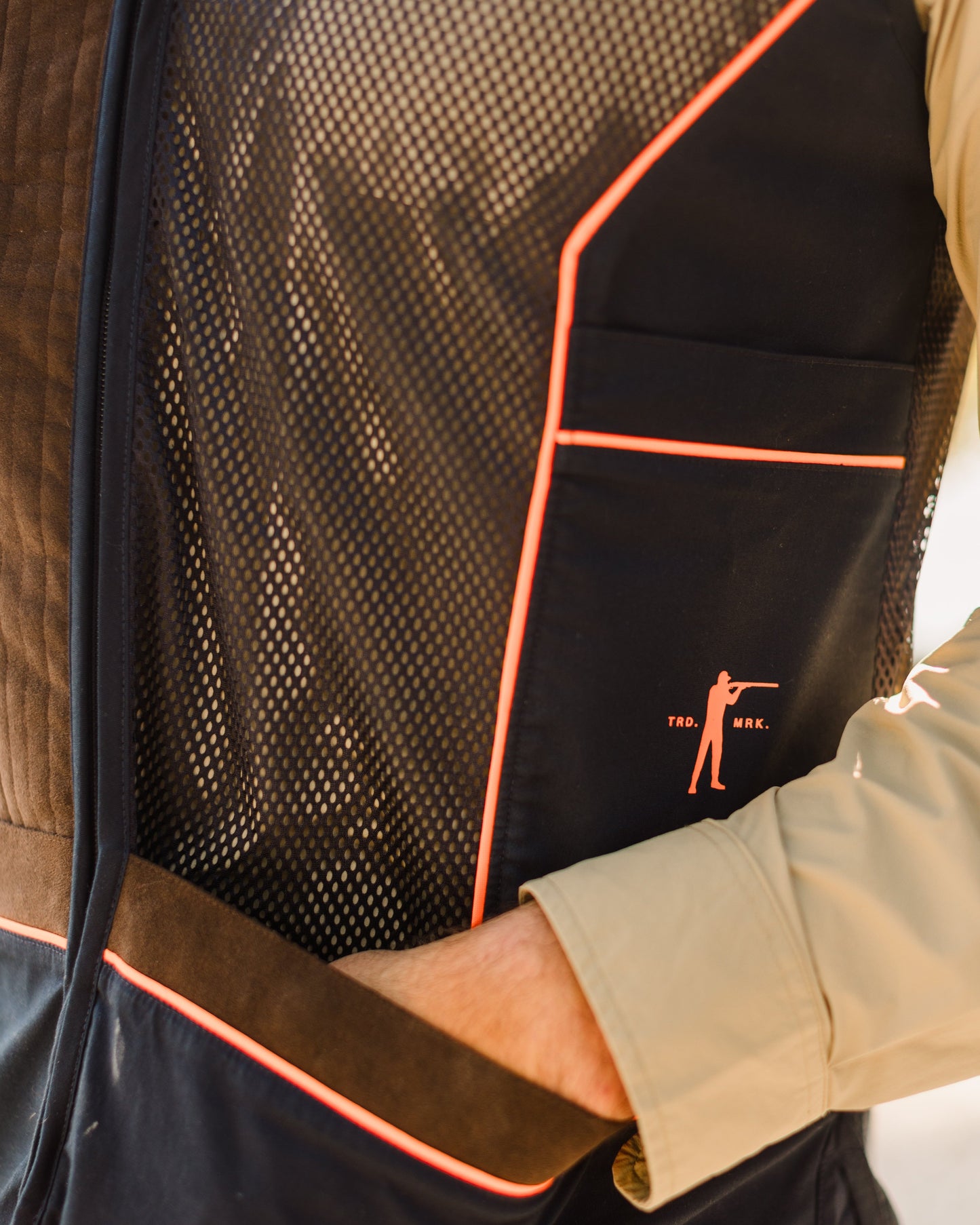 Competition Clays Vest in Navy