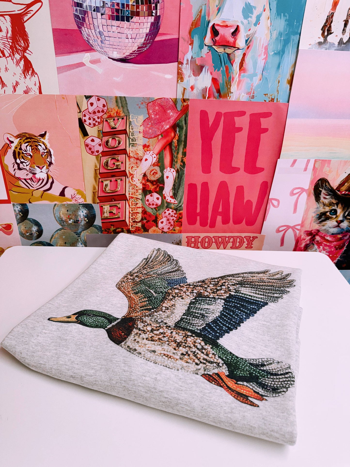 The Bedazzled Duck Crew Sweatshirt