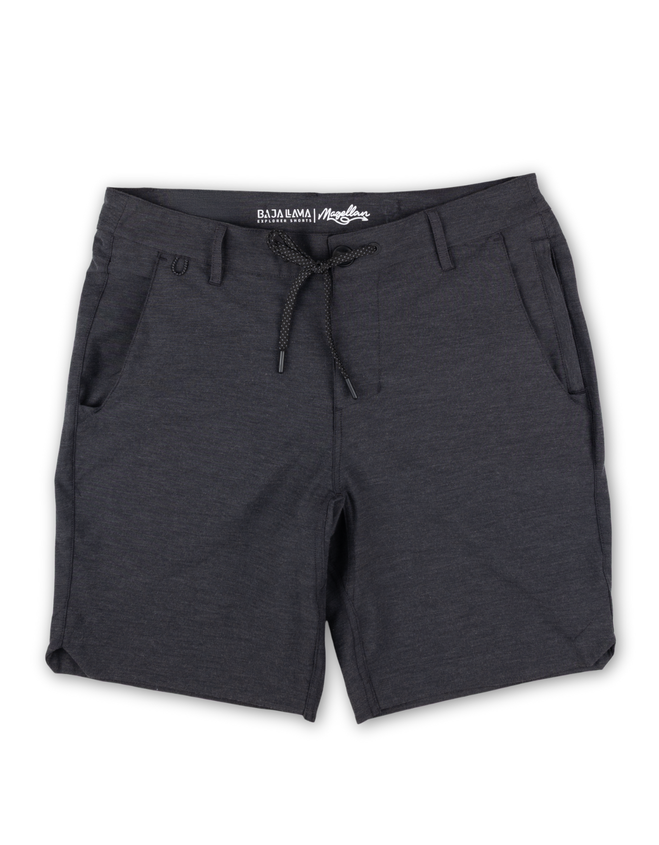 MAGELLAN EXPLORER SHORTS - BLACK HEATHER