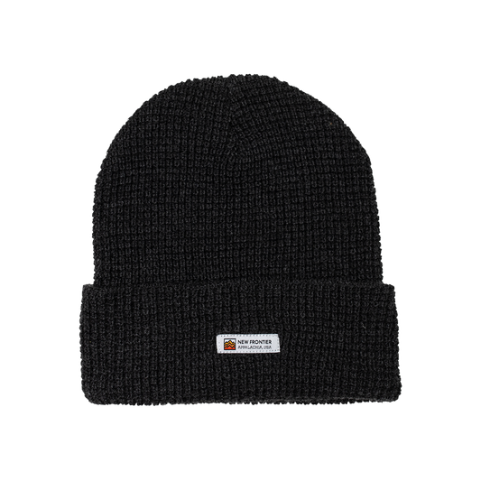 Waffle Beanie (Charcoal)
