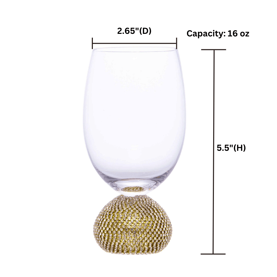 Bling Wine Glasses