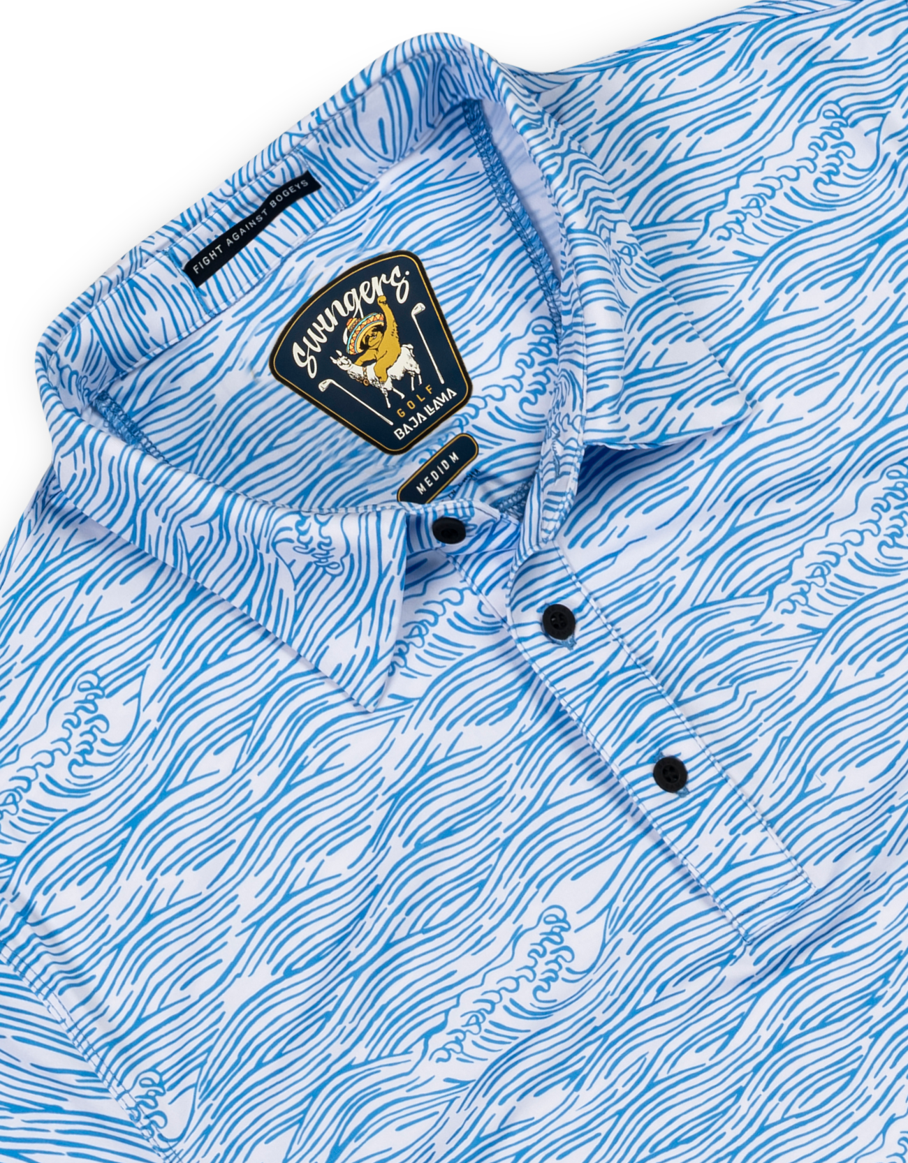 ROLL TIDES - BLUE SWINGERS PERFORMANCE POLO