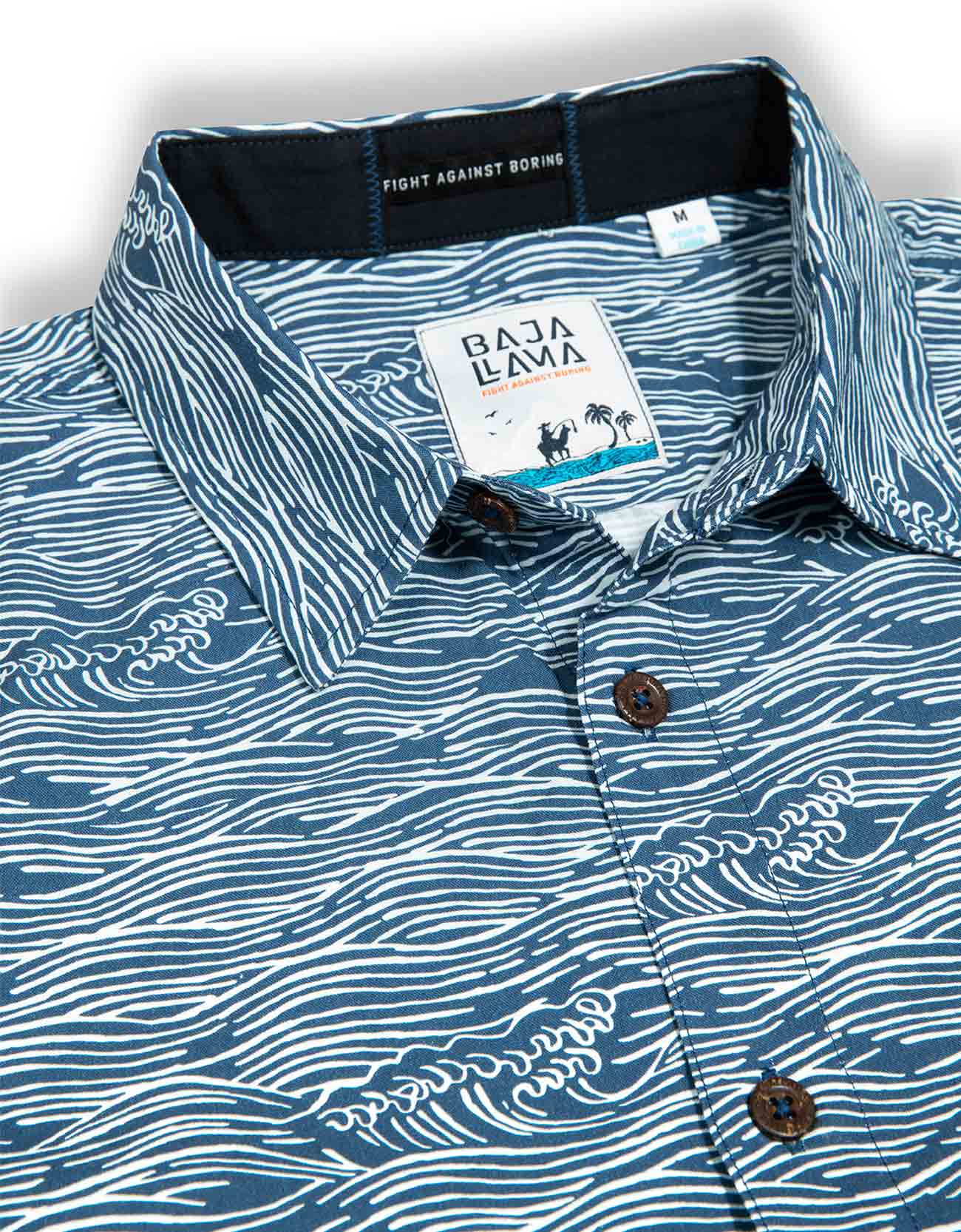 ROLL TIDES DEEP SEA - 7-SEAS™ BUTTON UP