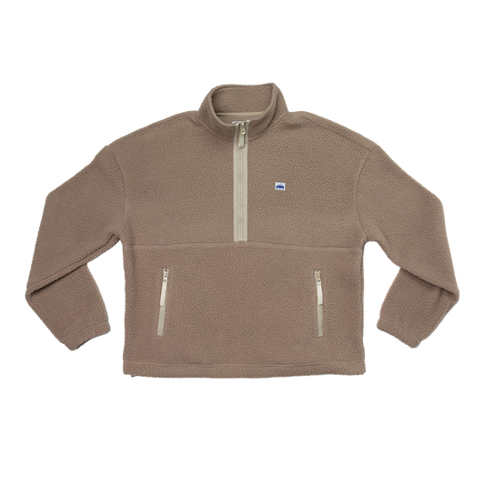Apres Pullover - Women's 1/4 Zip (Mocha)