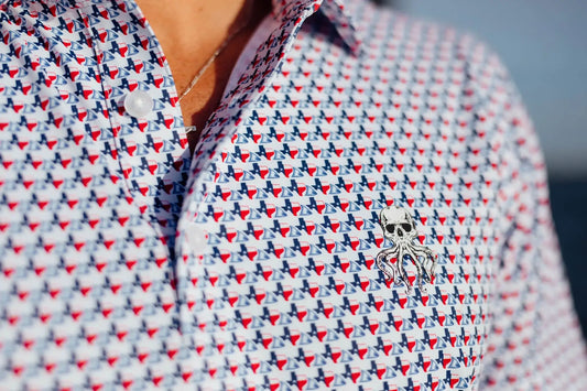 State of Texas Print Polo