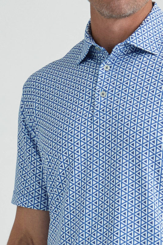 Shawn Performance Polo - True Blue