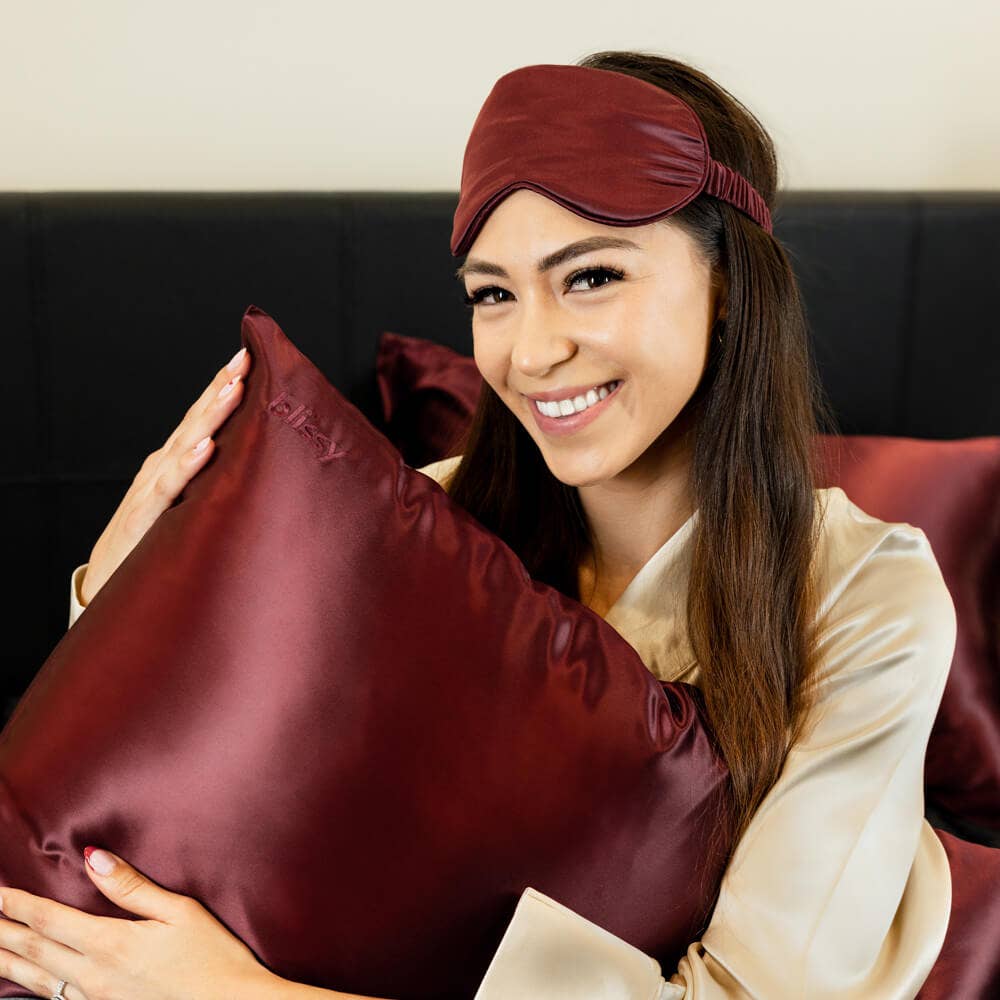 Blissy - Sleep Mask - Burgundy