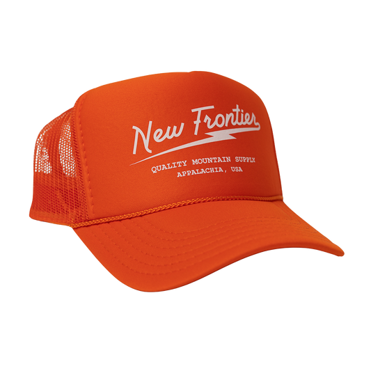 Bolt Trucker Hat (Pumpkin Orange)