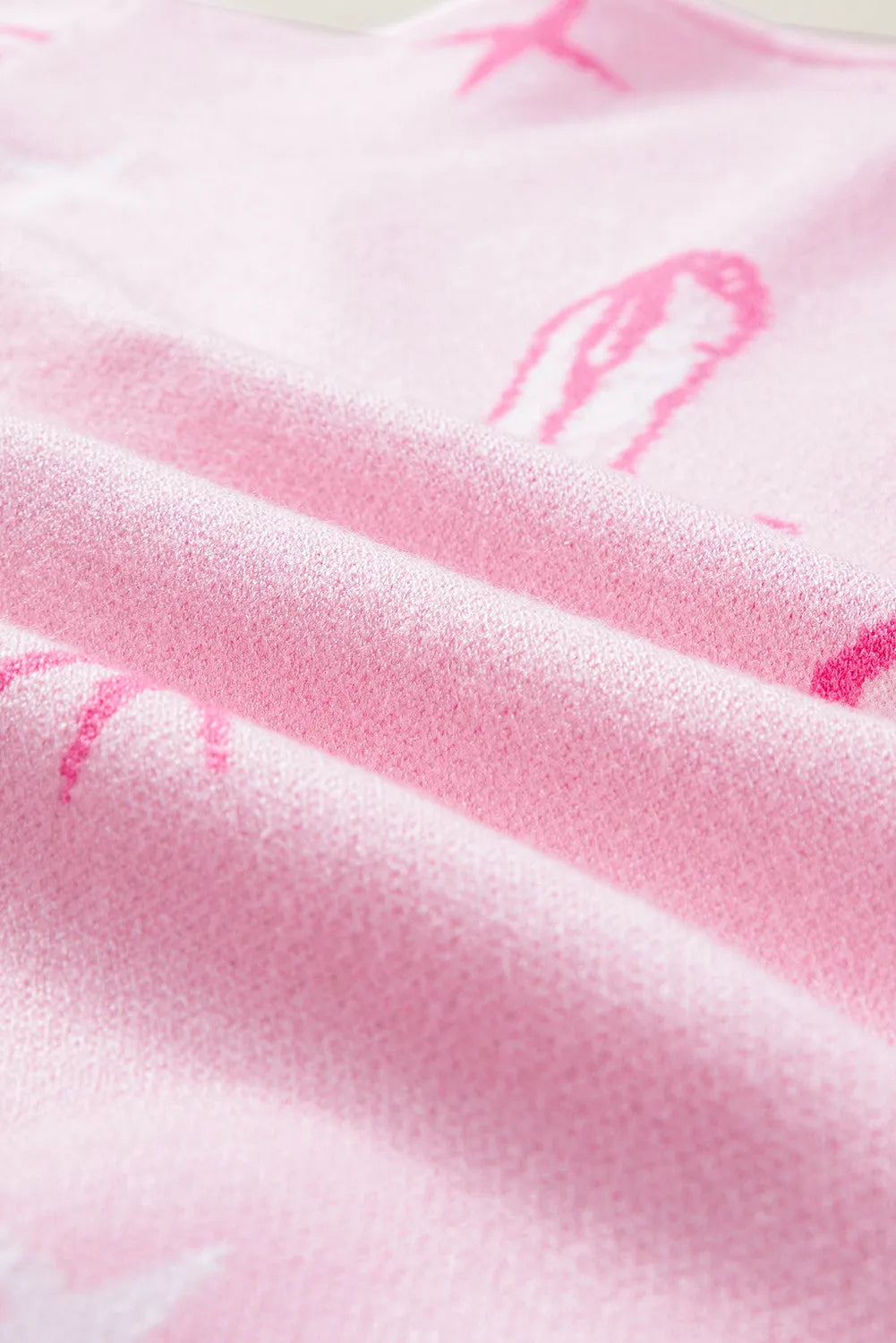 Boots Long Sleeve Top - Pink