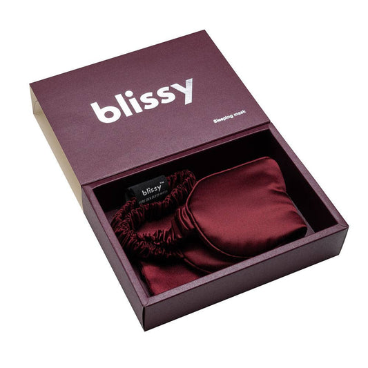 Blissy - Sleep Mask - Burgundy