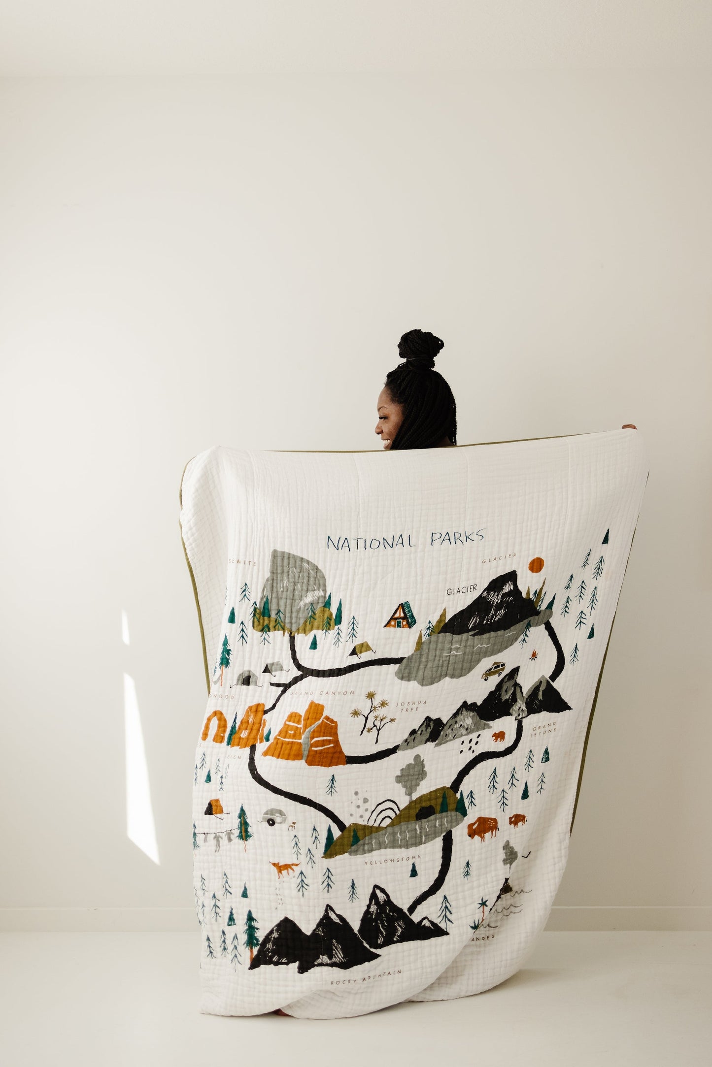 National Parks Throw Blanket