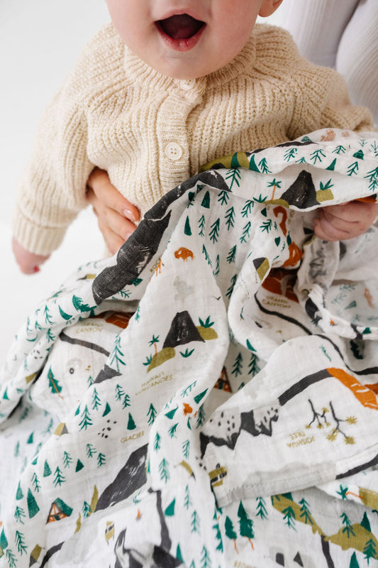 National Parks Swaddle (Mini Pattern)