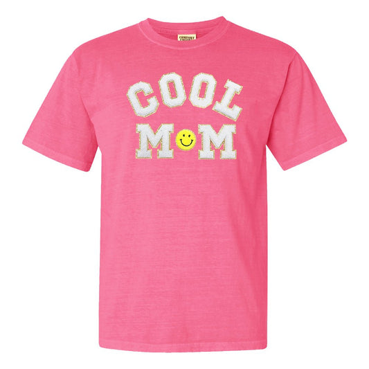 Cool Mom Letter Patch T-Shirt