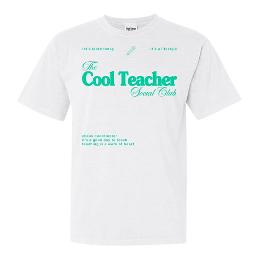 'Cool Teacher Social Club' T-Shirt