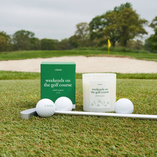 Weekends on the Golf Course Candle - Fresh Cut Grass
