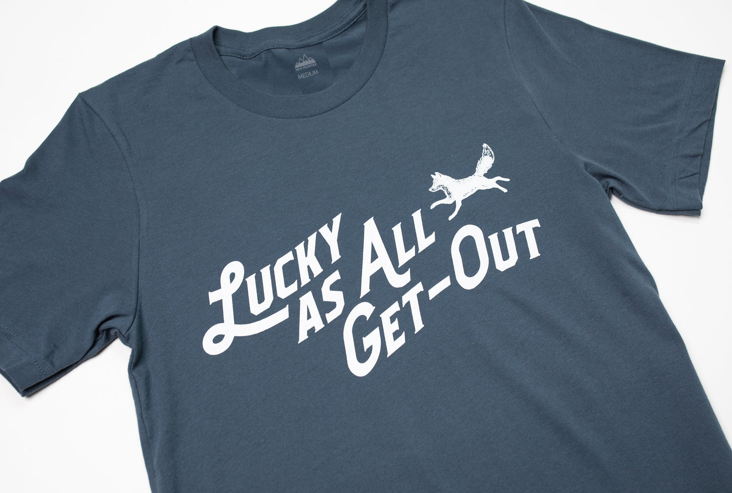 "Lucky as all get out" Tee - Distilled in Kentucky